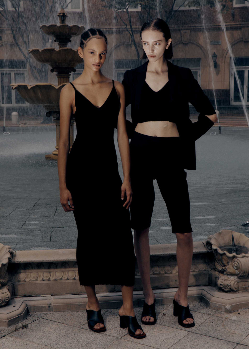 SLIT SLEEVE WOOL JACKET